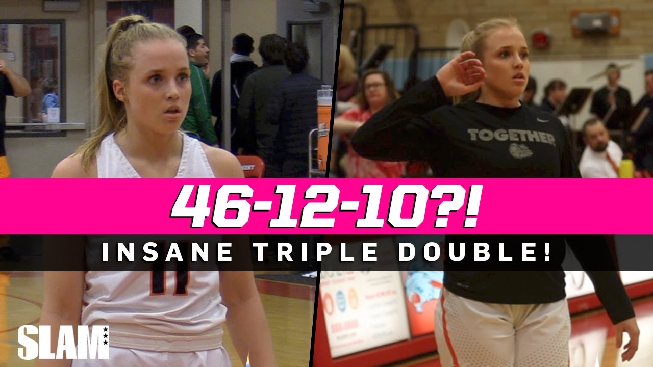 Hailey Van Lith INSANE triple double to become ALL-TIME women scorer in Washington State history!