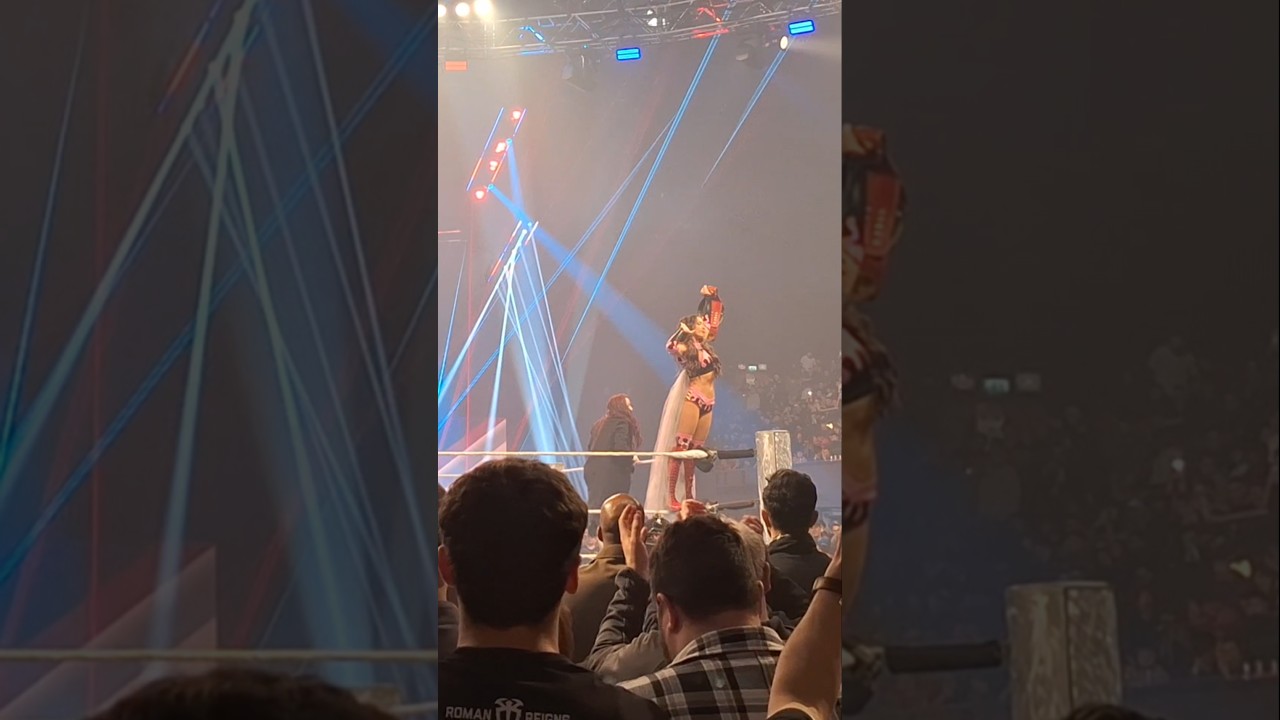 Chelsea Green Entrance Live from London, England on WWE Smackdown 