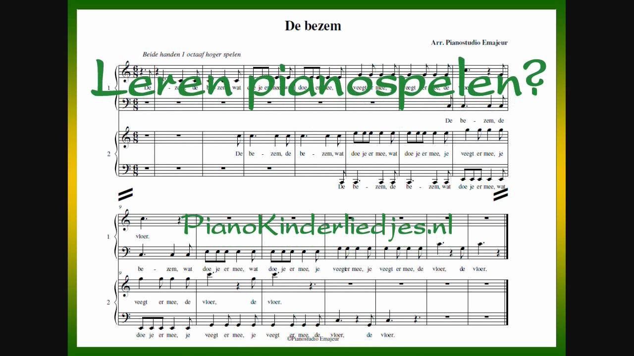 De bezem - piano vierhandig