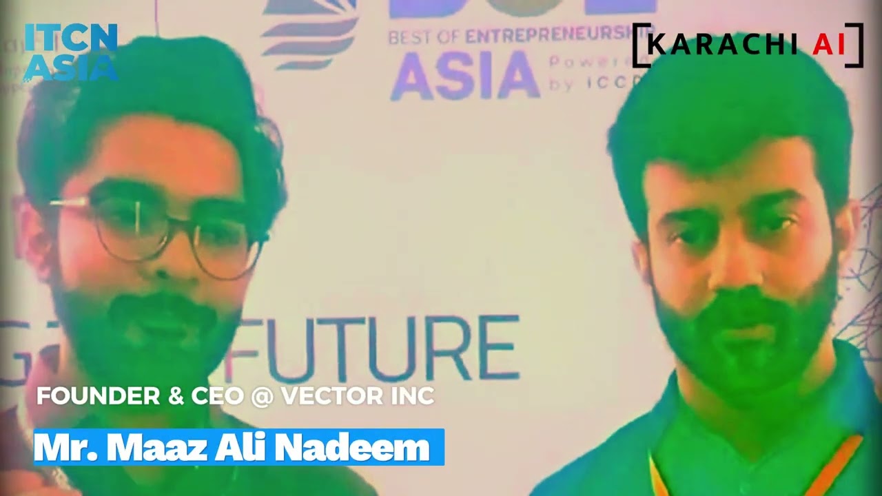 Karachi AI Special Series - AI at ITCN Asia 2024 Ft. VECTOR INC (Maaz Ali & Aman Shah)