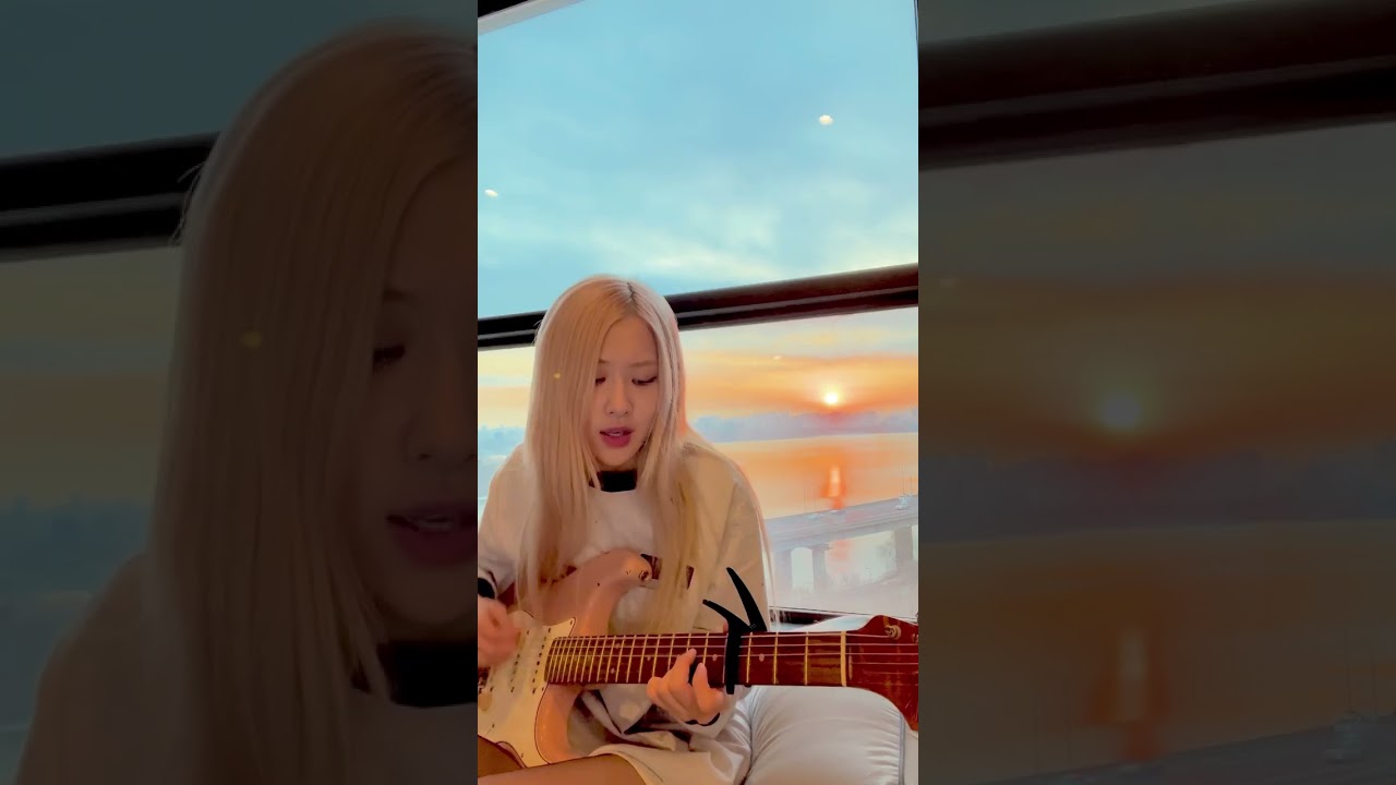 Ros&eacute; singing and playing the song on Cautious Clay&rsquo;s  album &lsquo;Deadpan Love&rsquo;