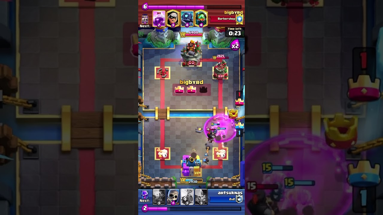 Clash Royale Comeback Skills