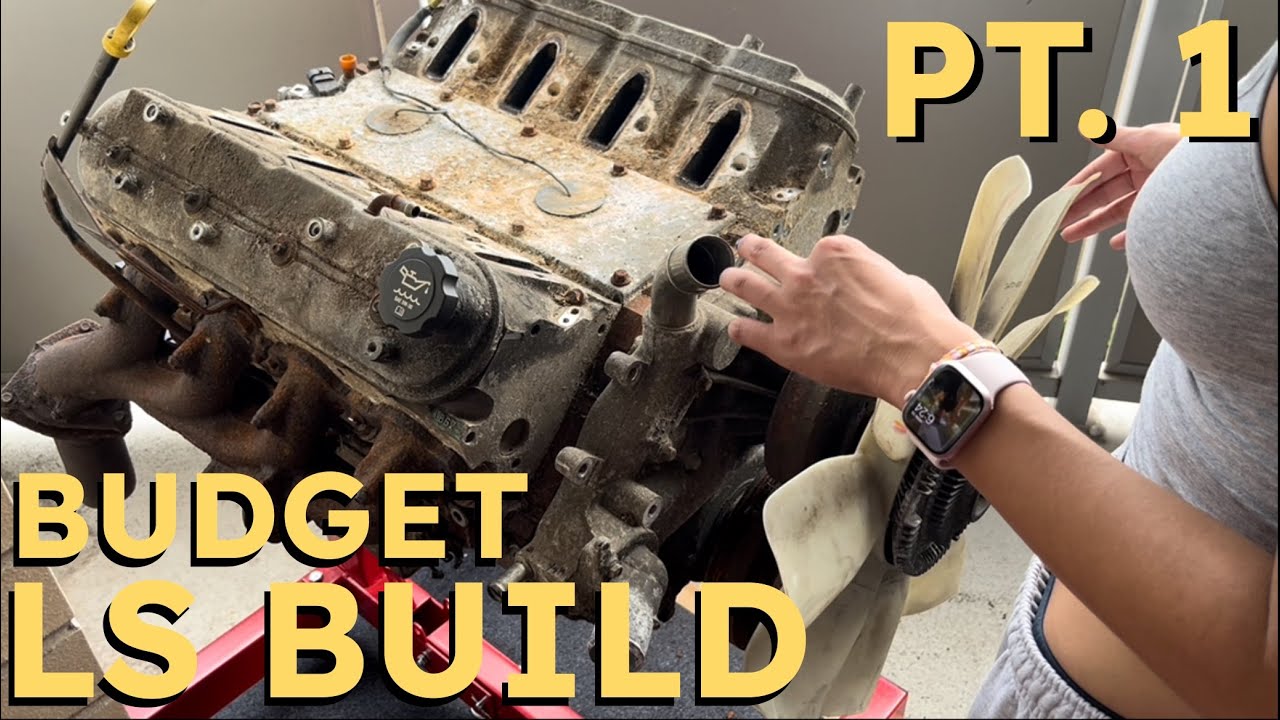 BUDGET 5.3 LS Build (Pt.1) - Volvo 240 Swap