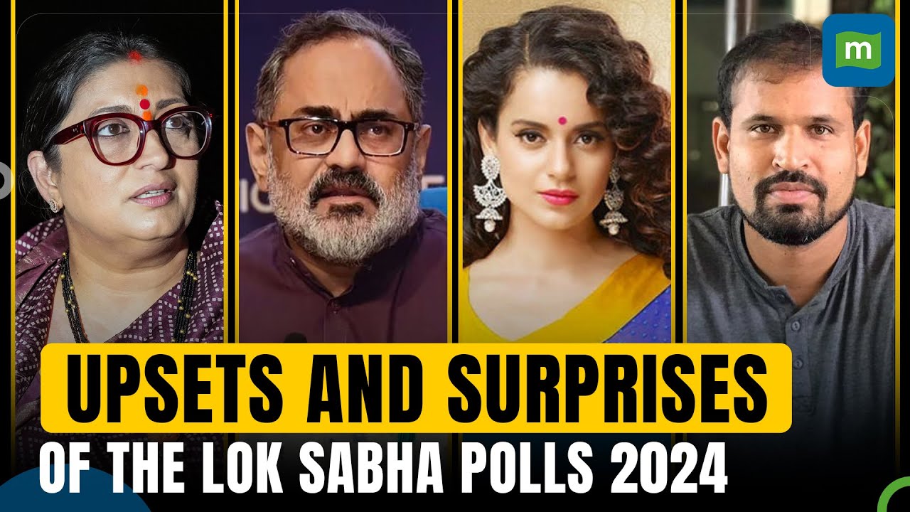 Lok Sabha Polls: Smriti Irani loses Amethi | Kangana Ranaut wins Mandi | Annamalai loses Coimbatore