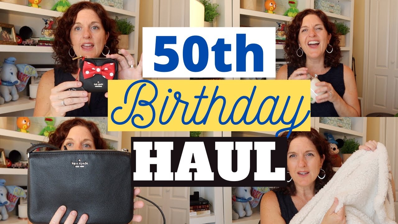 What I Got For My 50th Birthday! Huge Haul!