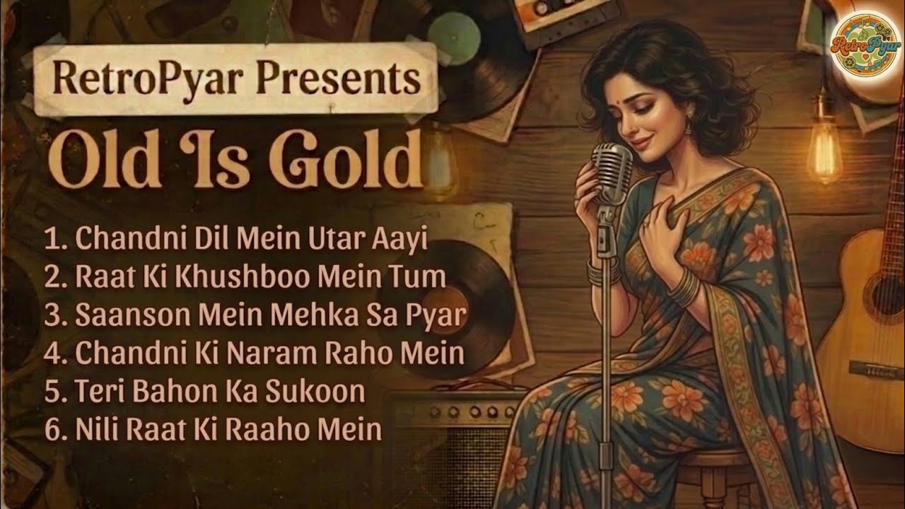 Chandni Dil Mein Utar Aayi | 70s 80s Romantic Song | Evergreen Old Bollywood Love Song | RetroPyar