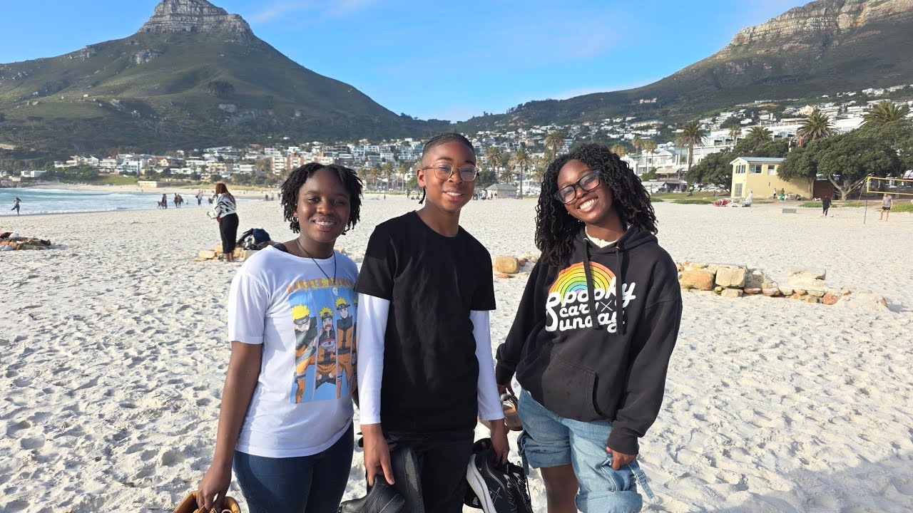 Our first time visiting Cape Town, South Africa 🇿🇦  | Camps Bay Beach ⛱️ | Canal Walk - Mall 🛍 