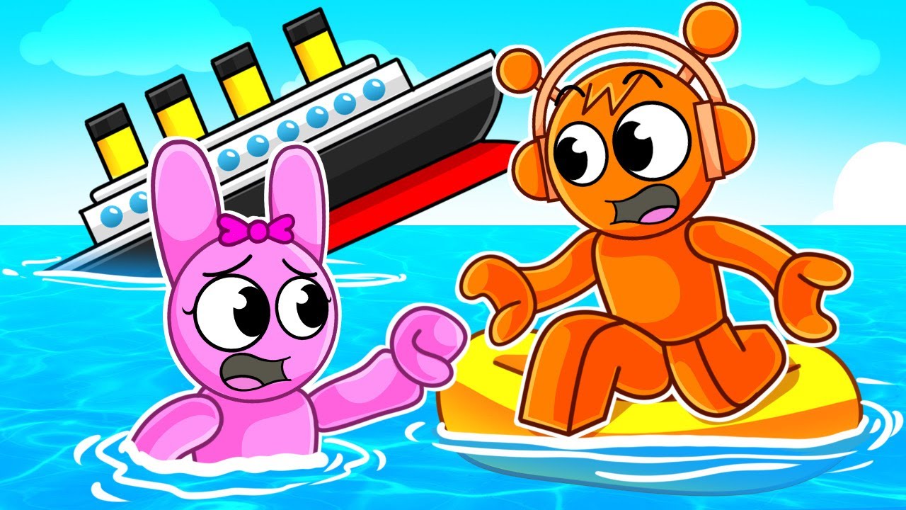 Застрял на тонущем корабле в Roblox!