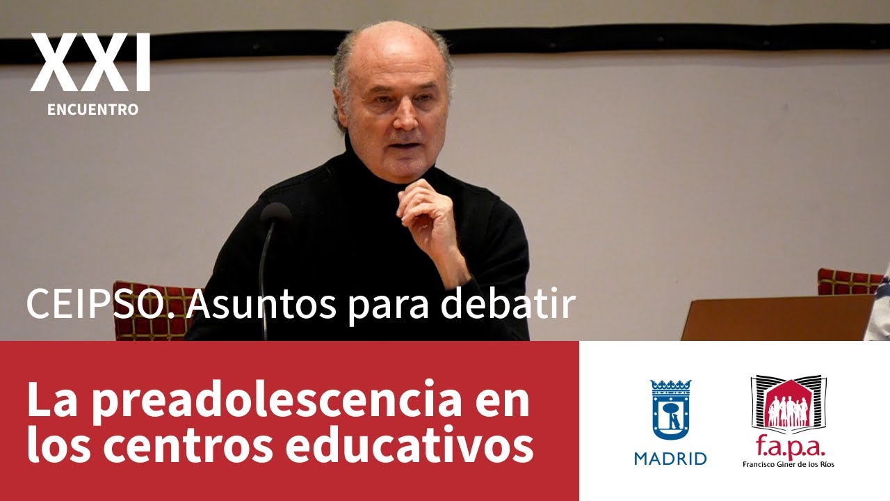 03 Ponencia: La preadolescencia en los centros educativos. XXI Encuentro experiencias participación