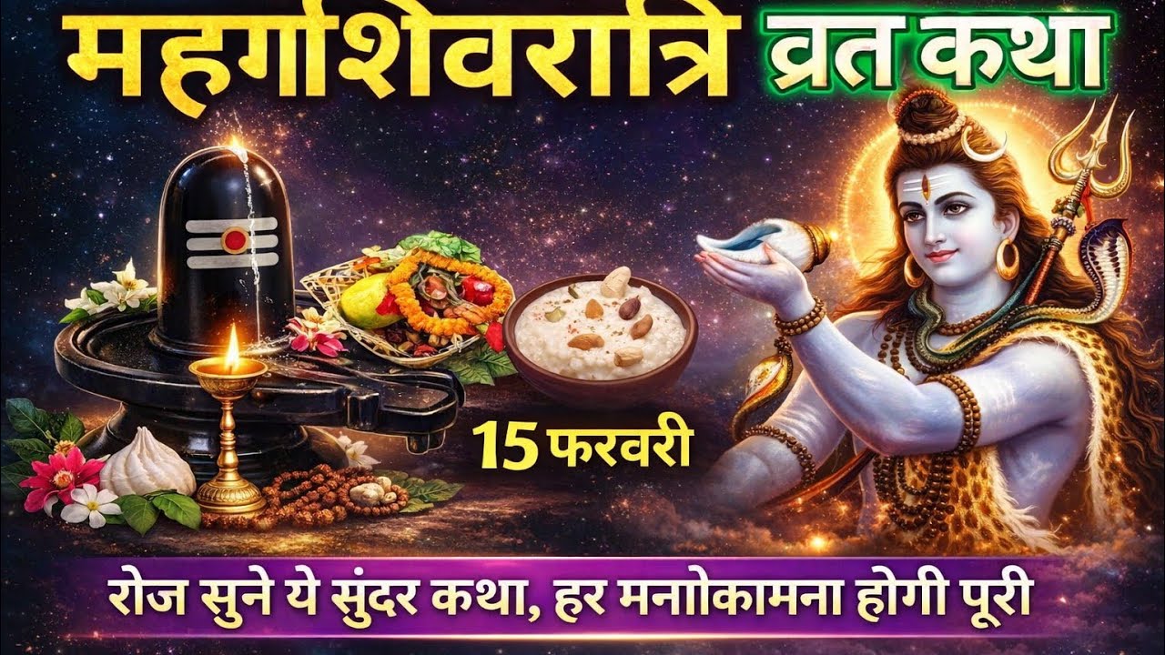 महाशिवरात्रि व्रत कथा । mahashivratri ki katha I महाशिवरात्रि की कथा I shivratri ki kahani