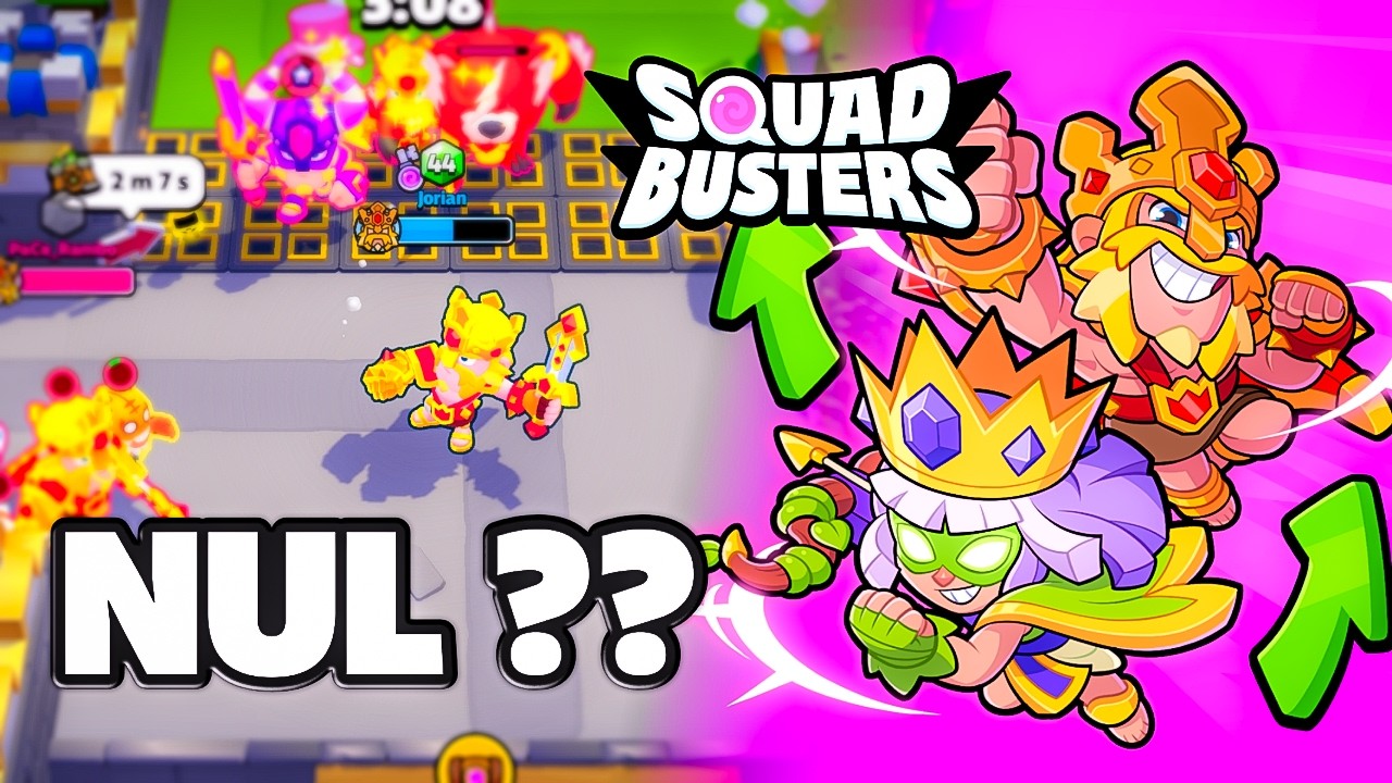 LES HÉROS SONT ARRIVÉS ! Mise à jour Squad Busters FR
