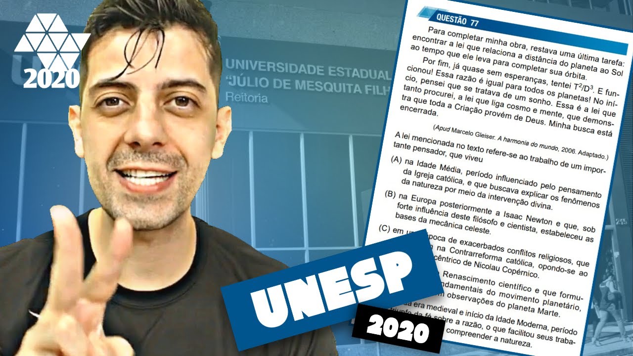 UNESP 2020  Q77 Fis