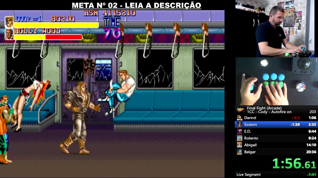 LIVE 24/02 - META FINAL FIGHT: ZERAR COM 1 CRÉDITO EM MENOS DE 19m49s