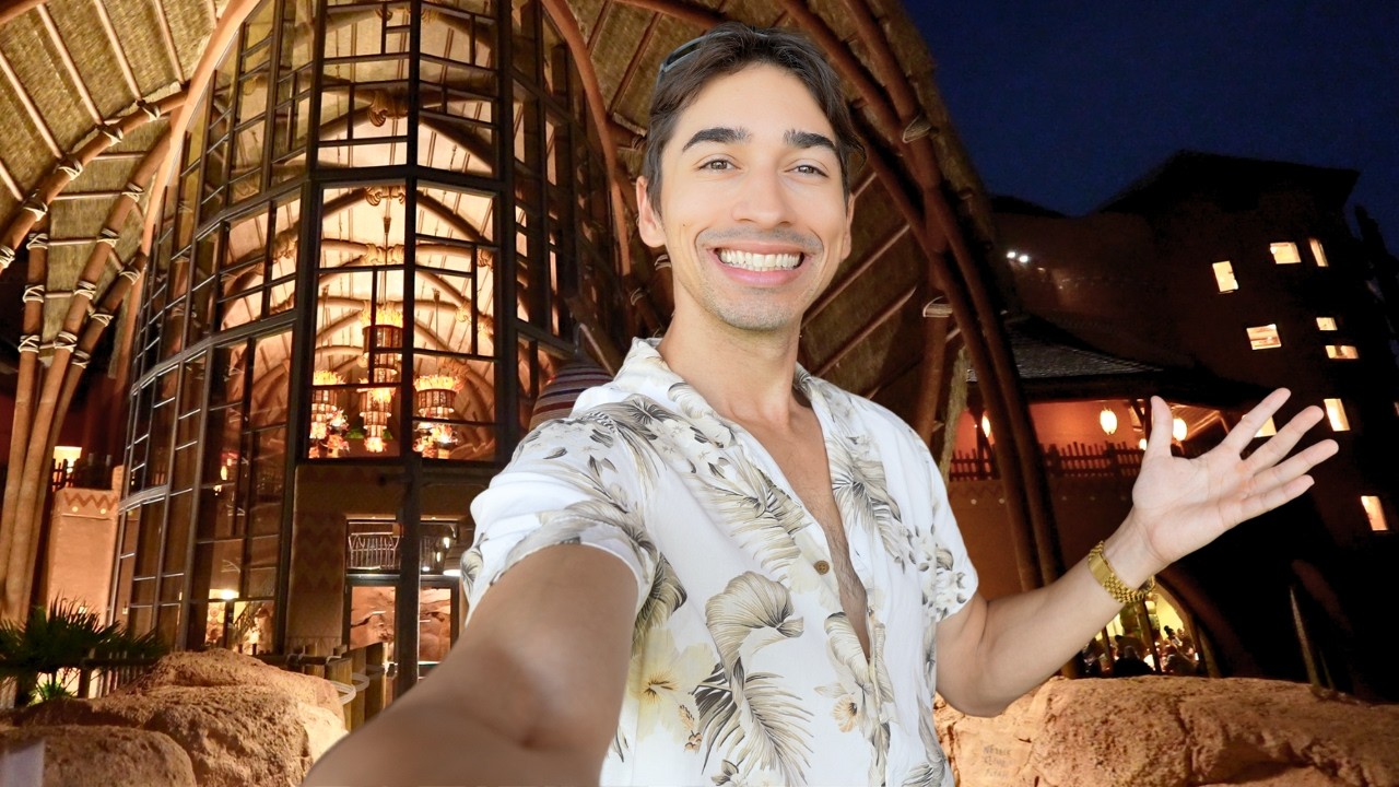 Checking Into Disney's Animal Kingdom Lodge Kidani Village: ADA Room Tour, Sanaa, Nomad's Lounge