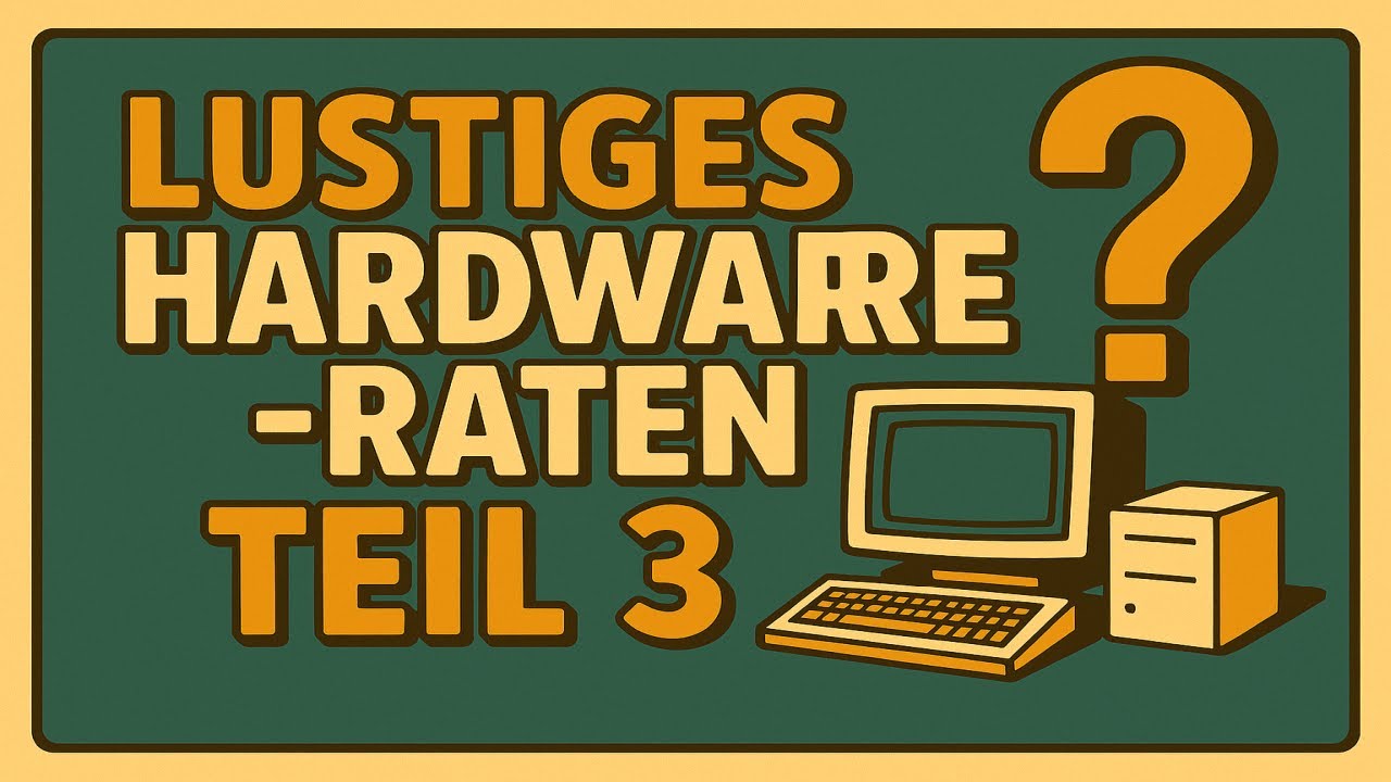 Washammwerdennda? - AUFLÖSUNG 3 - Lustiges Hardware-Raten! - Yesterchips Museum Haingrund