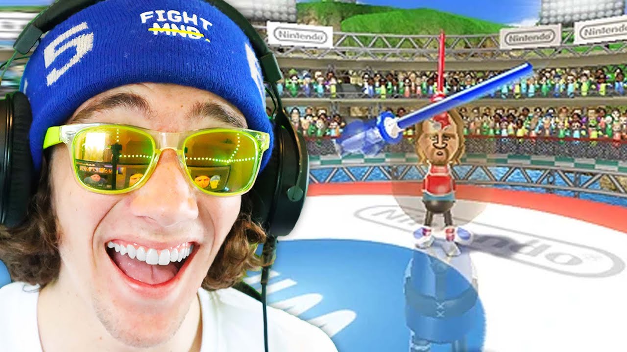 Glider Guy Plays Wii Swordplay!