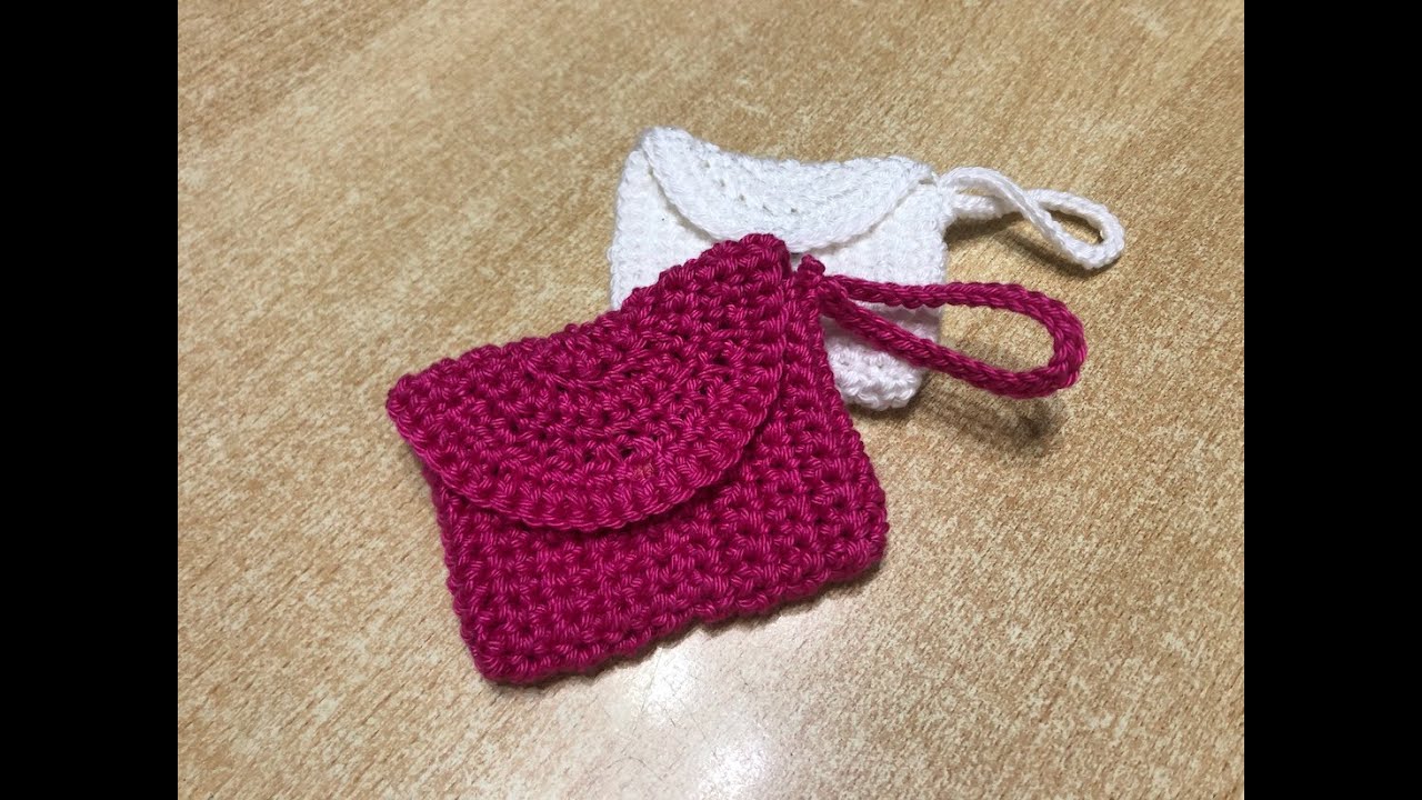 Mini pochette au crochet @AlextitiaTutoCrochet