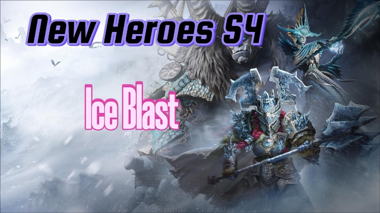 Обзор и тесты новых персонажей S4 Айс Бласт Dragonheir: Silent Gods