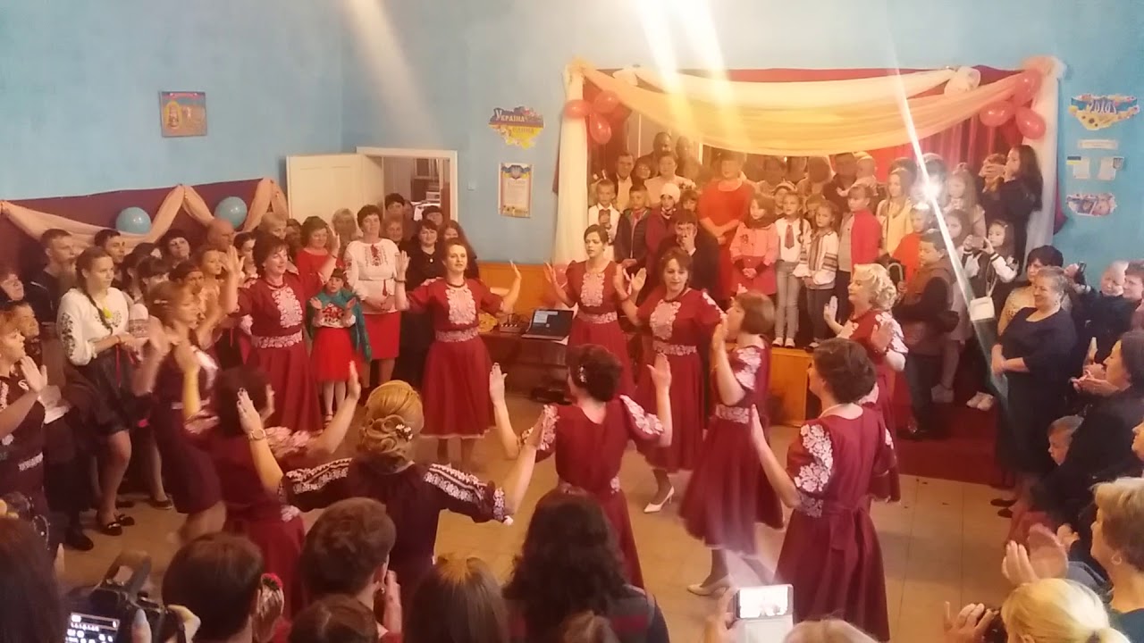 Флешмоб- Сучасний вчитель. Вчителі Кричівської  ЗОШ. Закарпатська обл.Тячівський р-н., с. Кричово