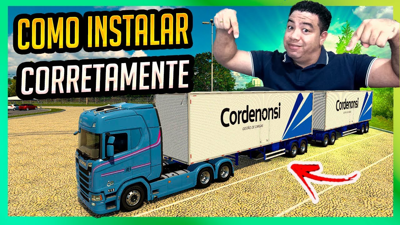 ✅ Como jogar com os mods tonho nunes - como instalar no ets2