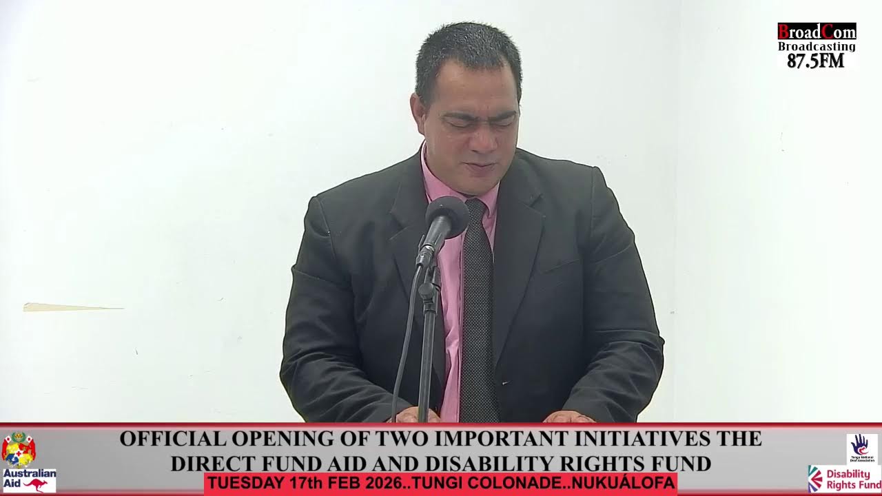 OFFICIAL OPENING OF TWO IMPORTANT INITIATIVES THE DIRECT FUND AID AND DISABILITY RIGHTS FUND