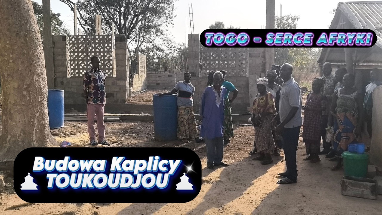 🇹🇬 Togo ✝️Budowa Kaplicy Toukoudjou⛪ #travel #turystyka #togo #afryka #africa #misja #misje #kościół
