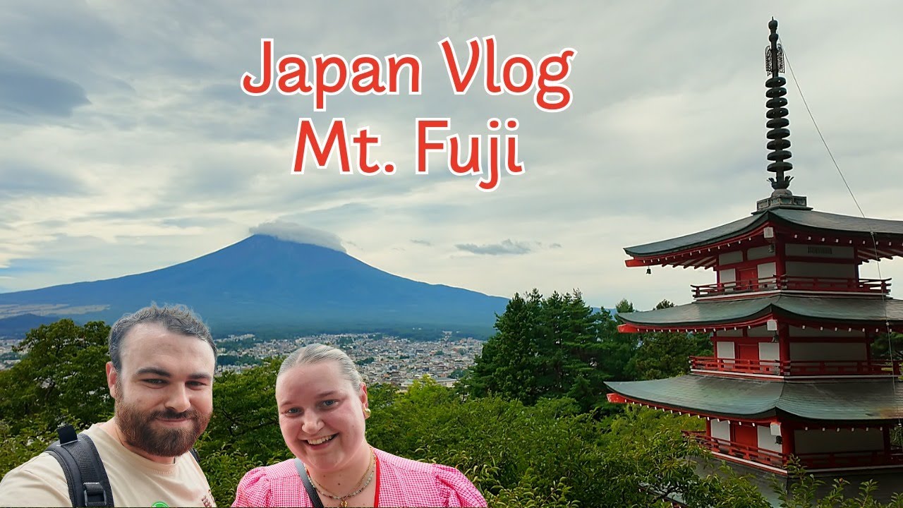 Japan Vlog Day 12 - Full day visiting Mt.Fuji and areas like Lake Kawaguchi and Oishi Park!