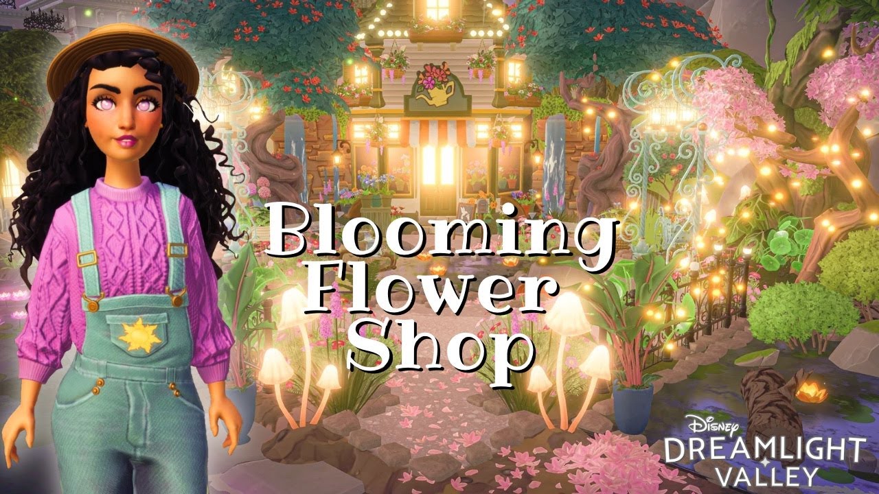 BLOOMING FLOWER SHOP AND BOTANICAL GARDENS IN THE HEART OF NEW ORLEANS | Disney Dreamlight Valley
