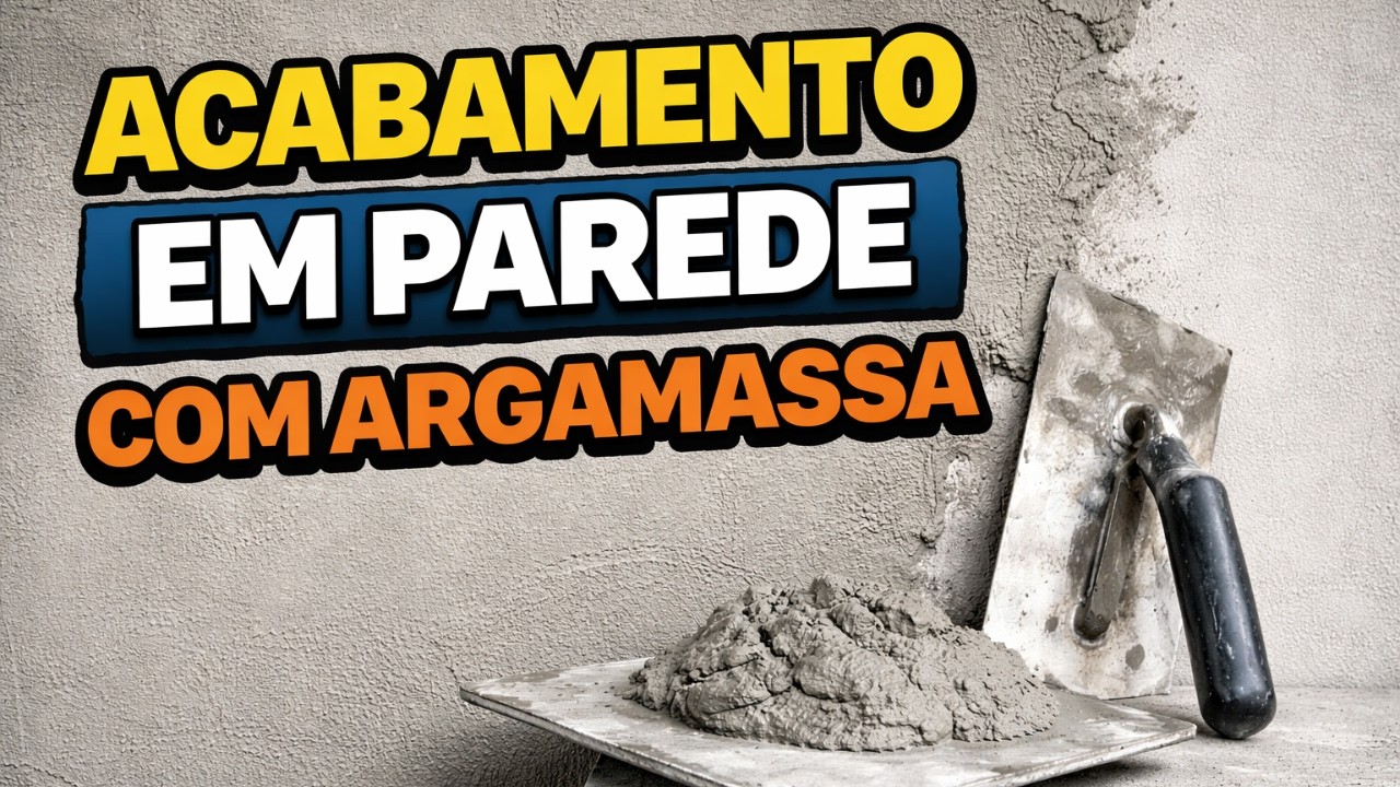 Acabamento Em Parede Com Argamassa