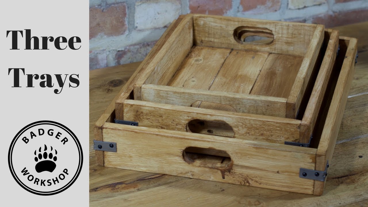 Three Nesting Trays