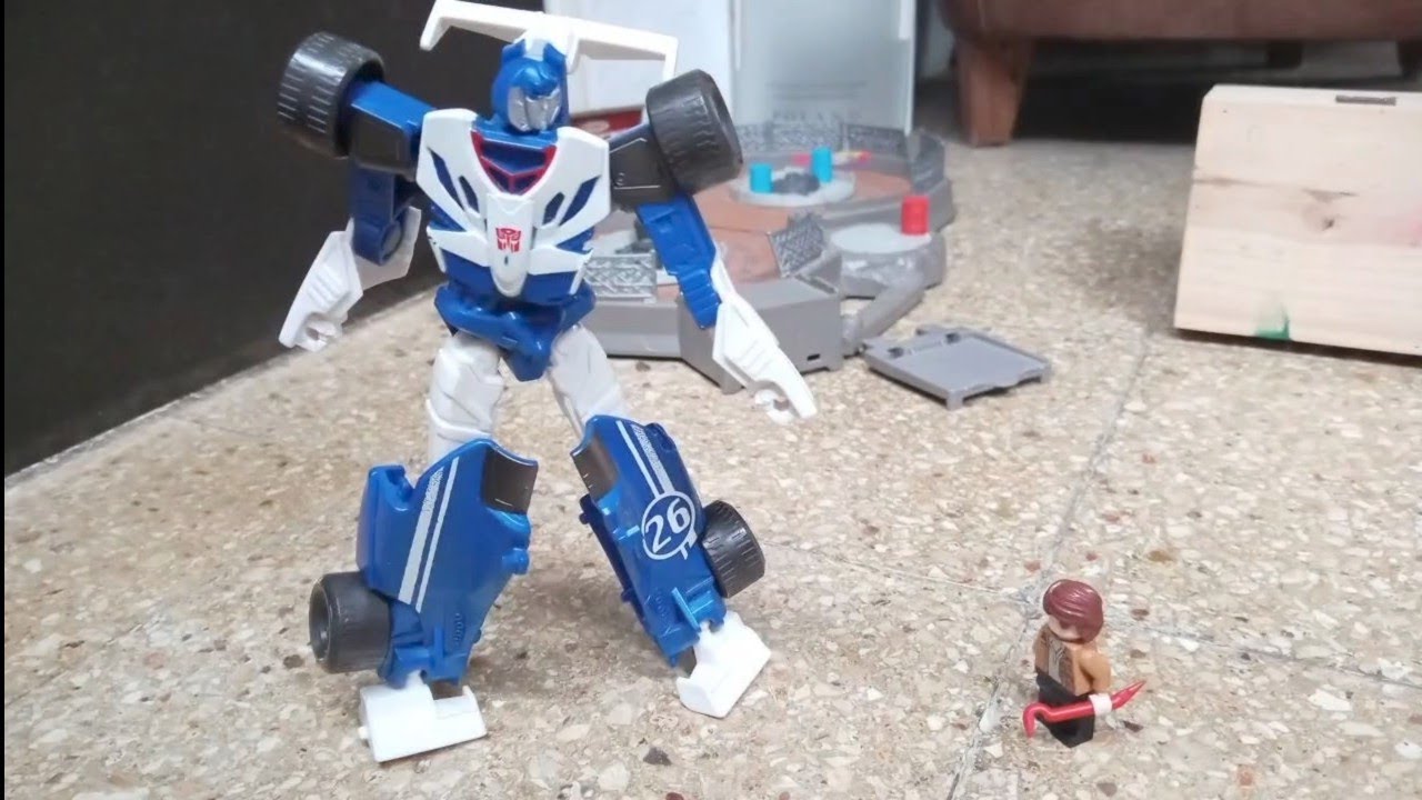 Noah conoce a los autobots (Transformers rise of the beasts) stop-motion 