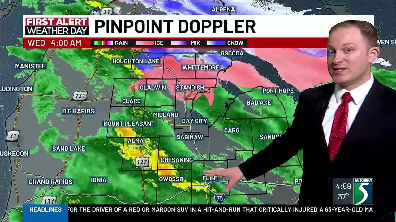 First Alert Weather Update: Freezing rain potential for northern counties