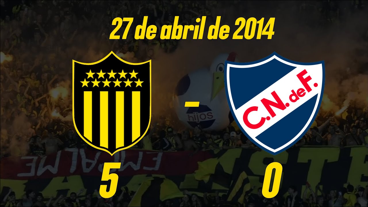 Peñarol 5 nacional 0 | 27/04/2014 | Peñarol Uruguay