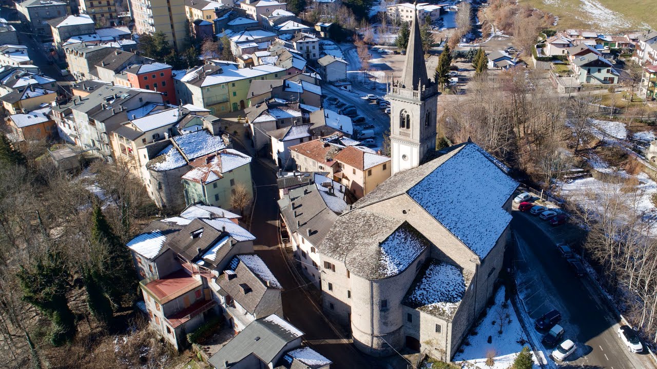 Pievepelago cinematic in 4K !!! Appennino Tosco Emiliano dal Drone!!! 16/01/2022