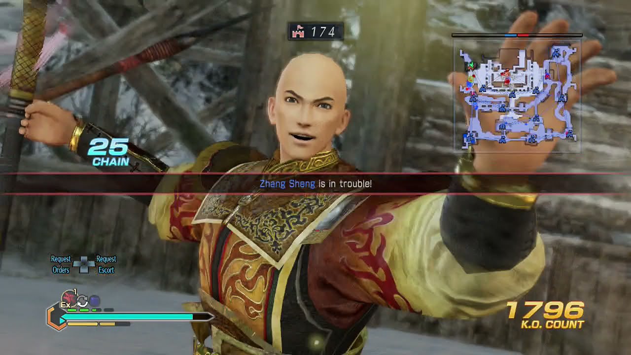 Dynasty Warrior 8 Empire-Jin Long (halberd)