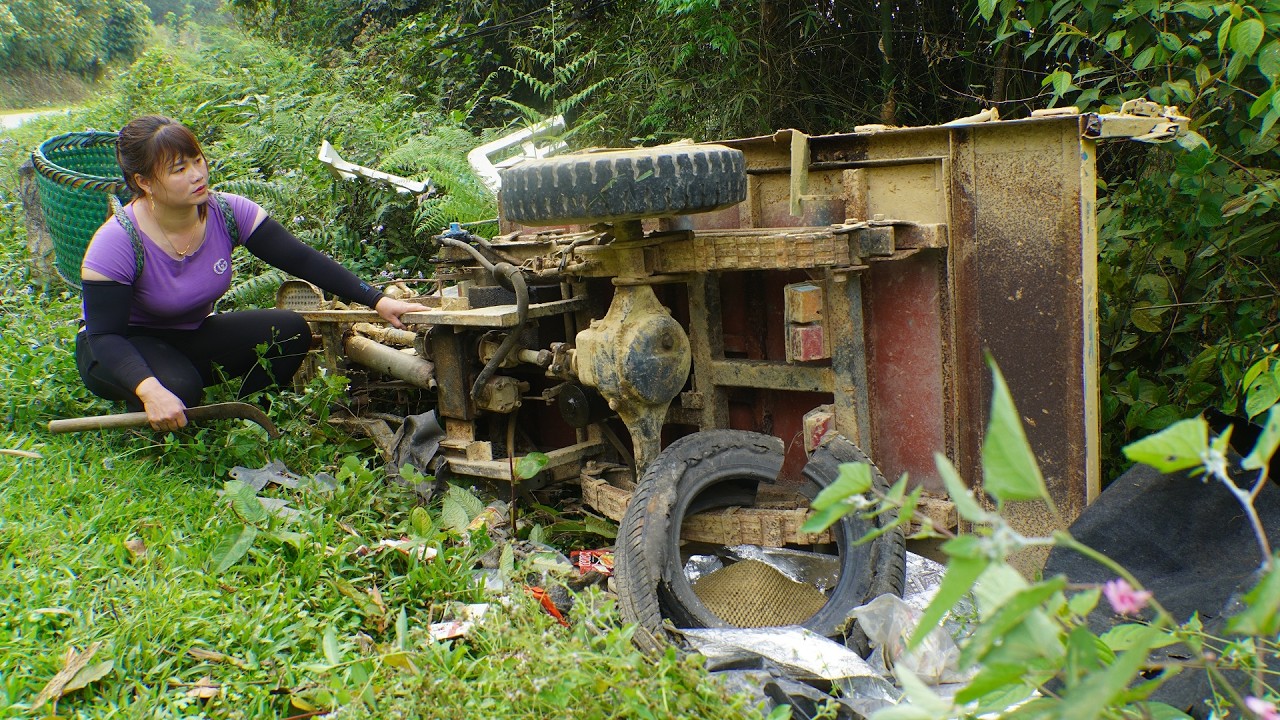 Restores Successfully and Repair the Car Collected From the Landfill. Satisfying ASMR Repair