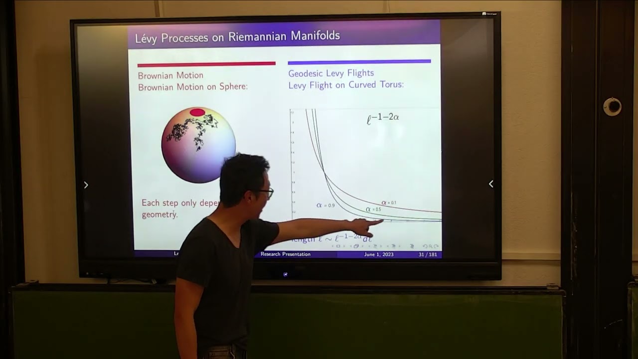 Geodesic Levy Flight and Foraging Hypothesis, L.Tzou (University of Amsterdam)