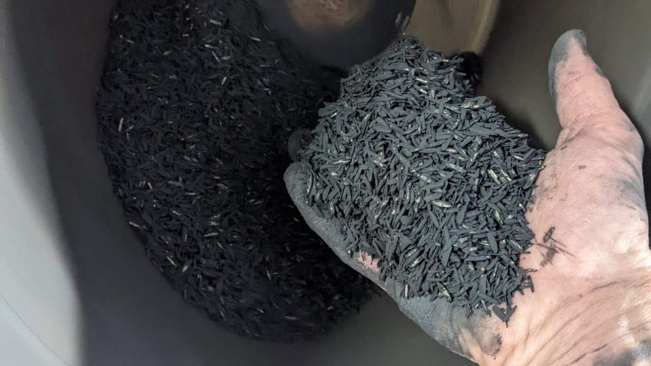 Black Powder Rice Hulls