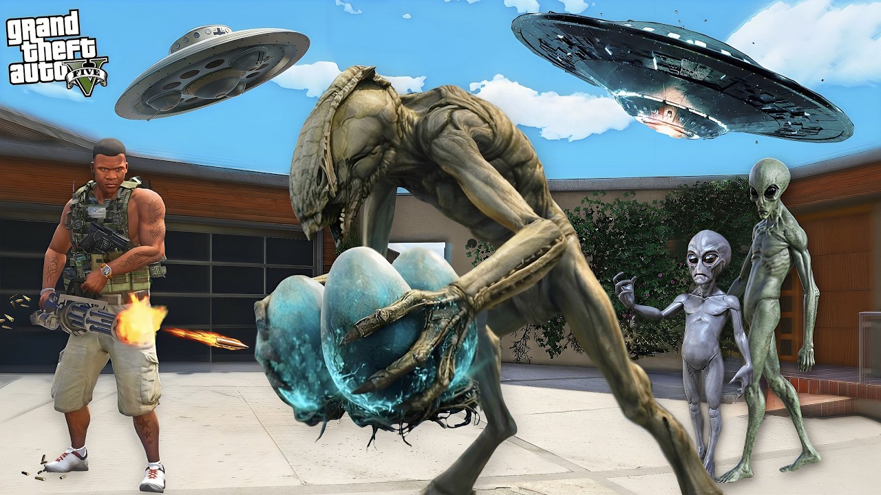 Alien Attack in Los Santos – Franklin Learns the Truth | GTA 5