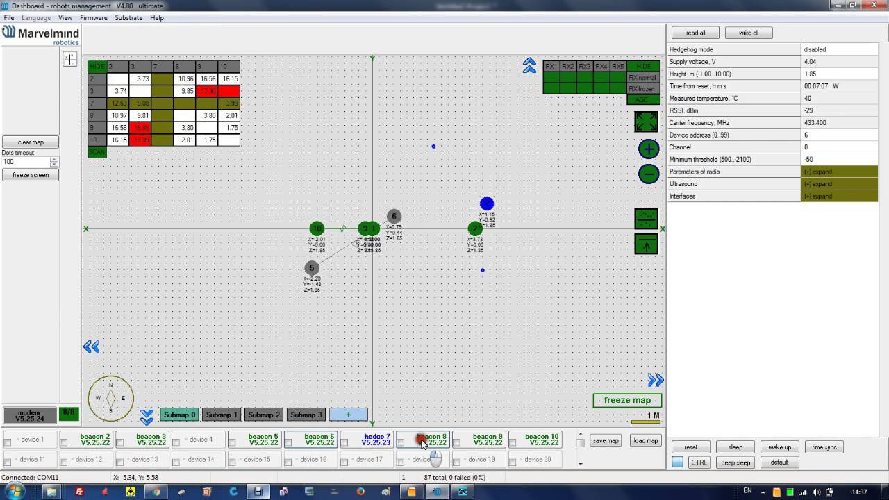 Demo: how to build basic submaps