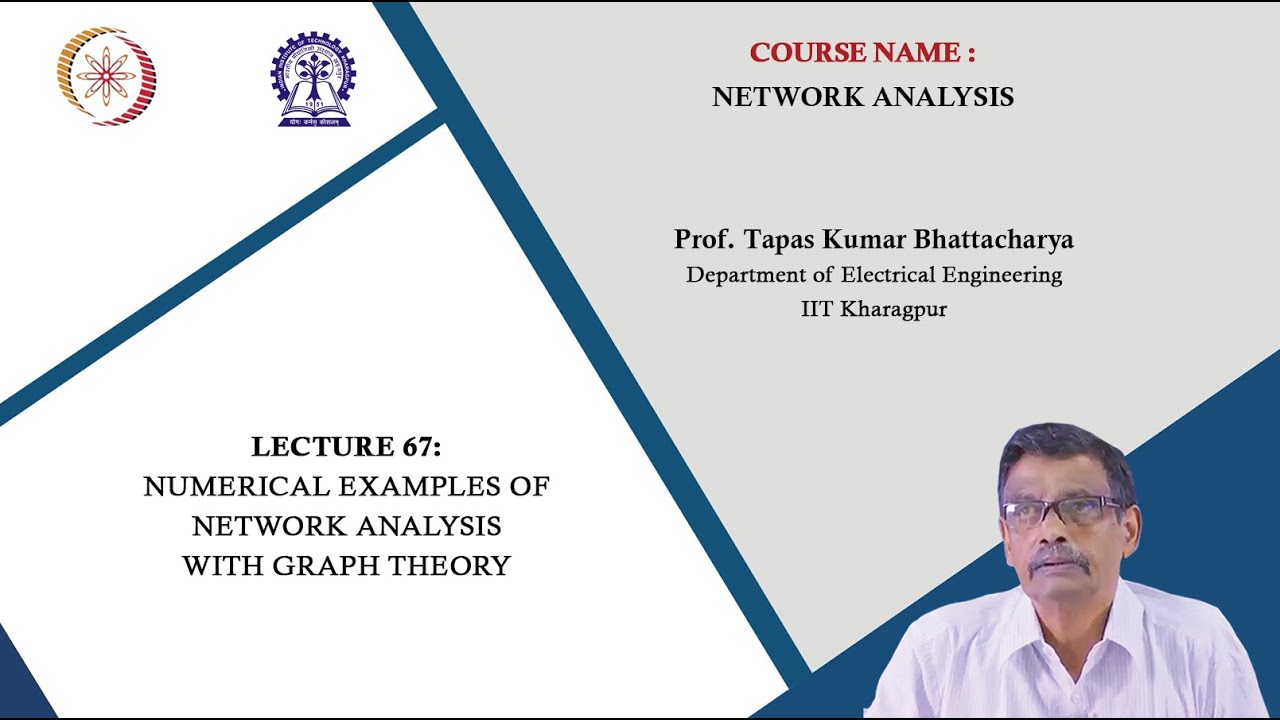Lecture 67: Numerical Examples of Network Analysis with Graph Theory