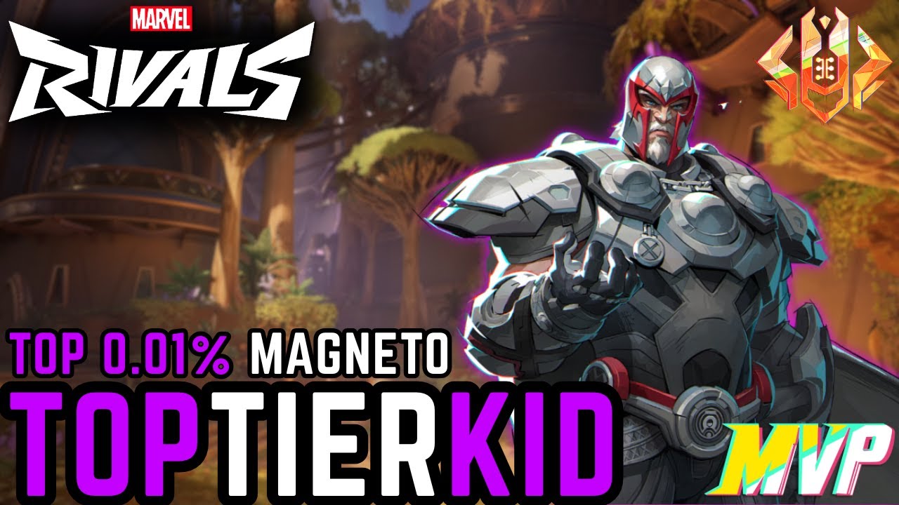 TOP #1 MAGNETO! TopTierKid PRO MAGNETO GAMEPLAY - Marvel Rivals Season 4