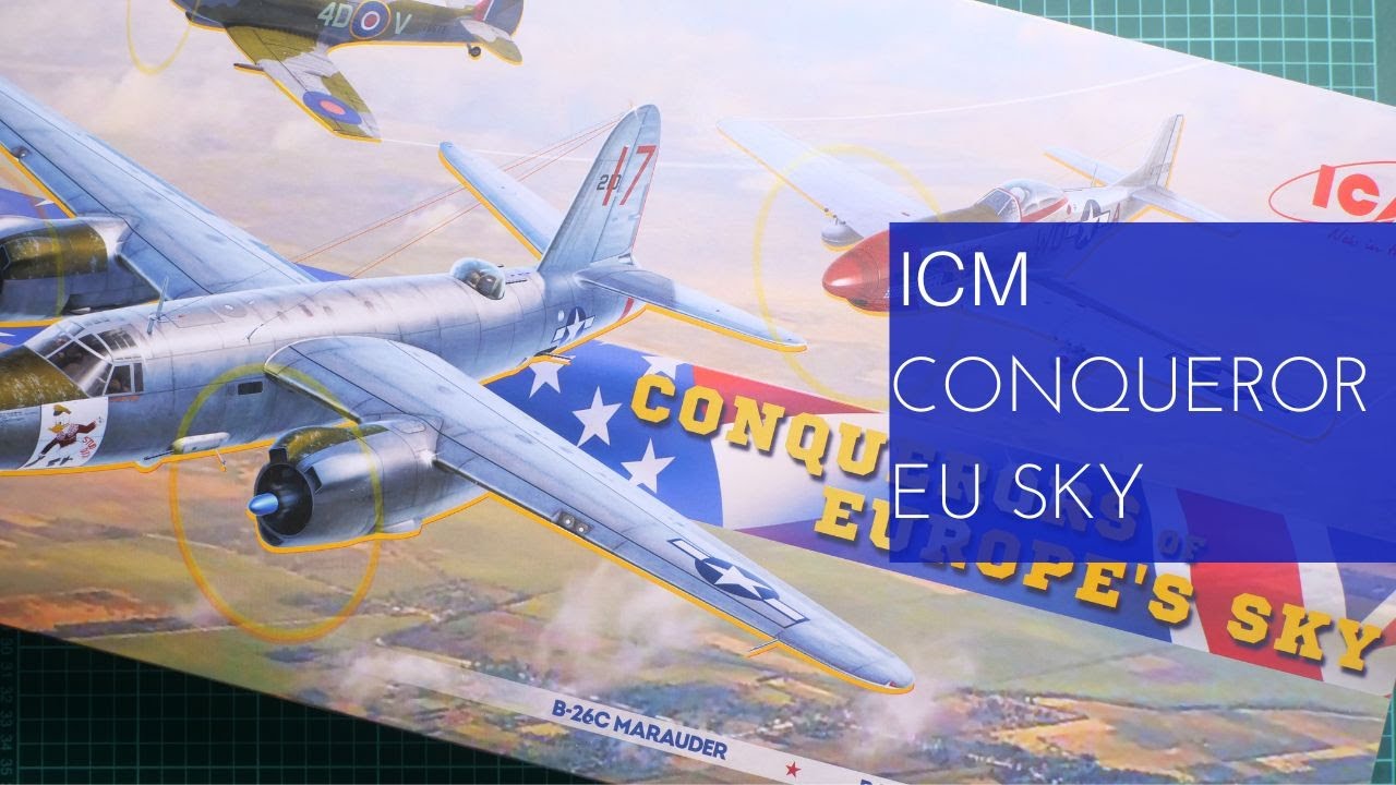ICM 1/48 Conquerors of Europe's Sky (48324) Review