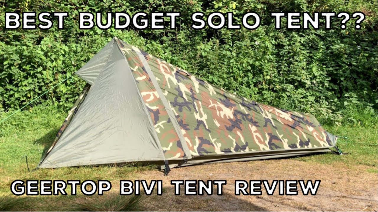 GeerTop 1 Person Bivi Tent Review