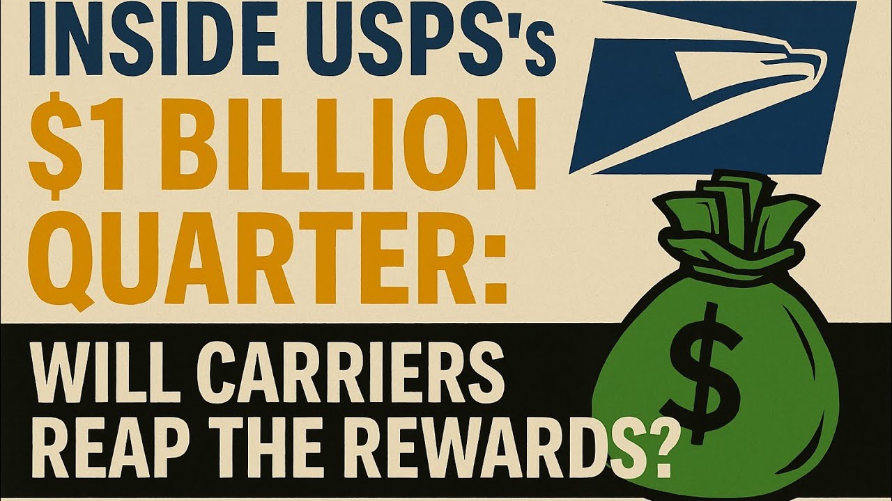 🔥Inside USPS's $1 Billion Quarter: Will Carriers Reap The Rewards?.🔥🔥