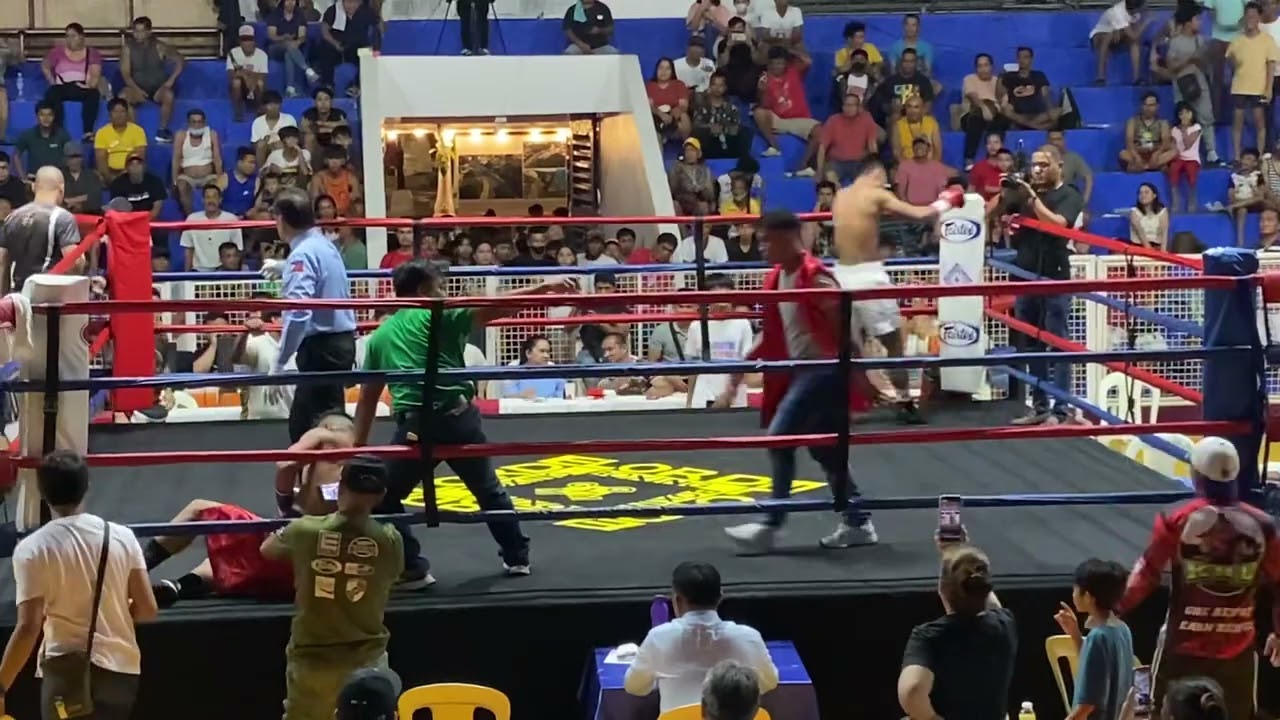 JINO RODRIGO KNOCKOUT REYMOND YANONG IN 1ST ROUND
