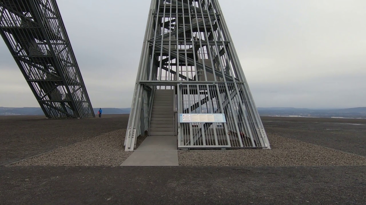 Rauf und runter zum Saarpolygon (Saarland)