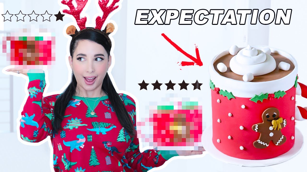 I ordered a CHRISTMAS cake from 1 vs 5 STAR BAKERY!!