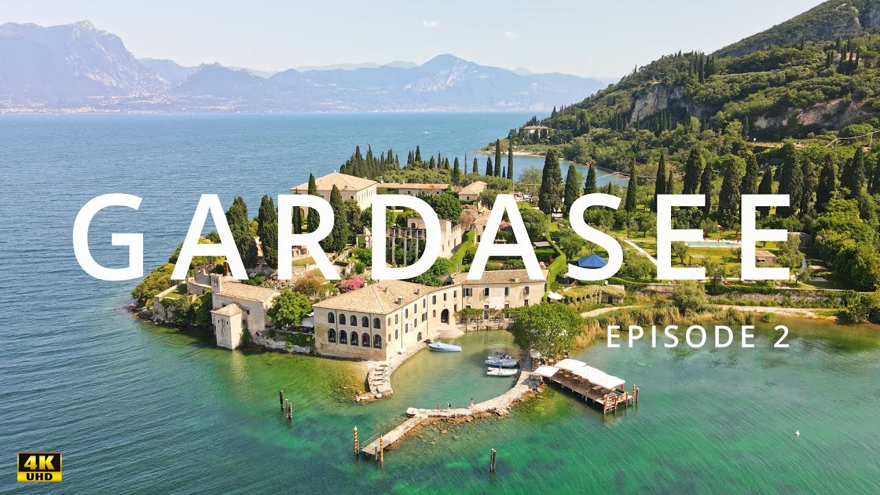 Gardasee von oben, Episode 2 / Aerial Lake Garda, Episode 2 - Cinematic 4K drone video