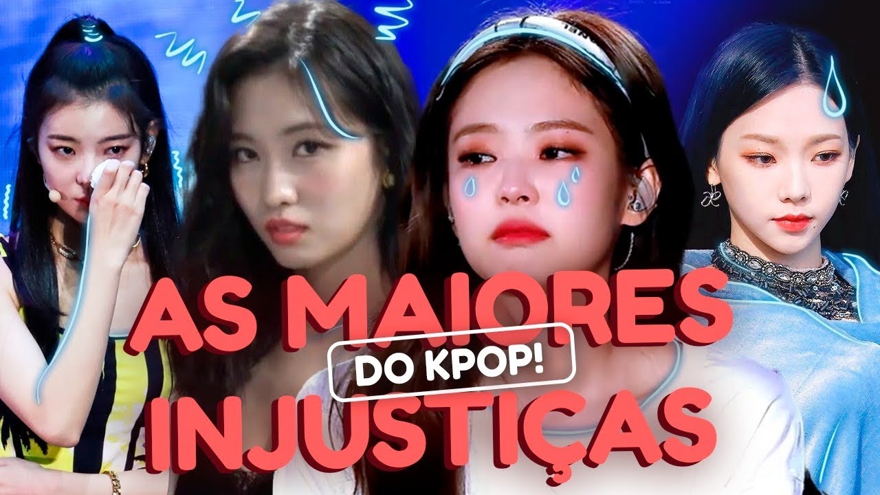 AS IDOLS QUE MAIS SOFREM HATE NO KPOP (Itzy, aespa, Twice, Blackpink…)